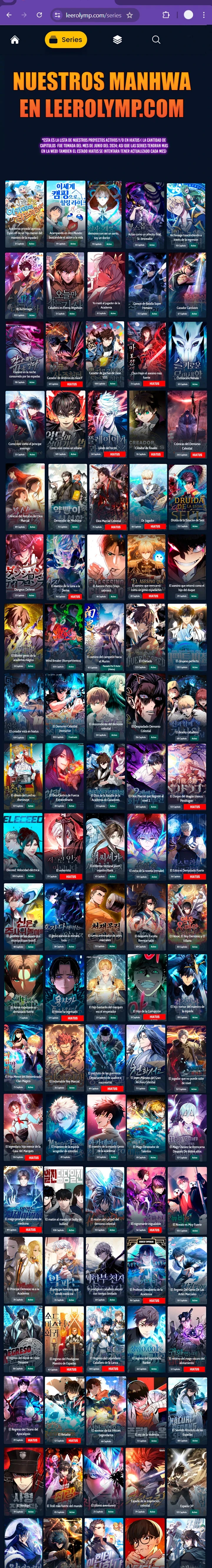 Read El maestro de la espada acogedor de estrellas ES Manga Online