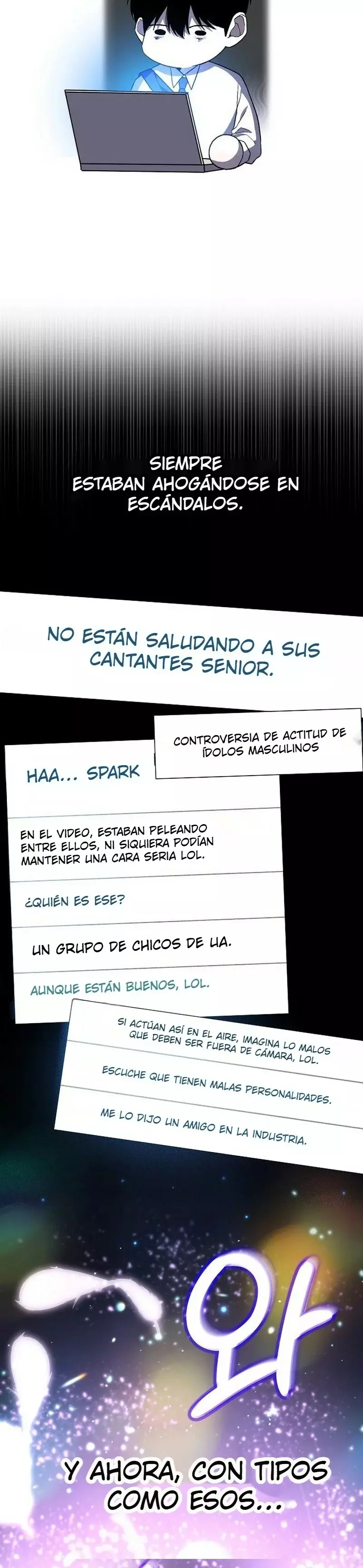 Read El subgerente Kim odia a los ídolos ES Manga Online