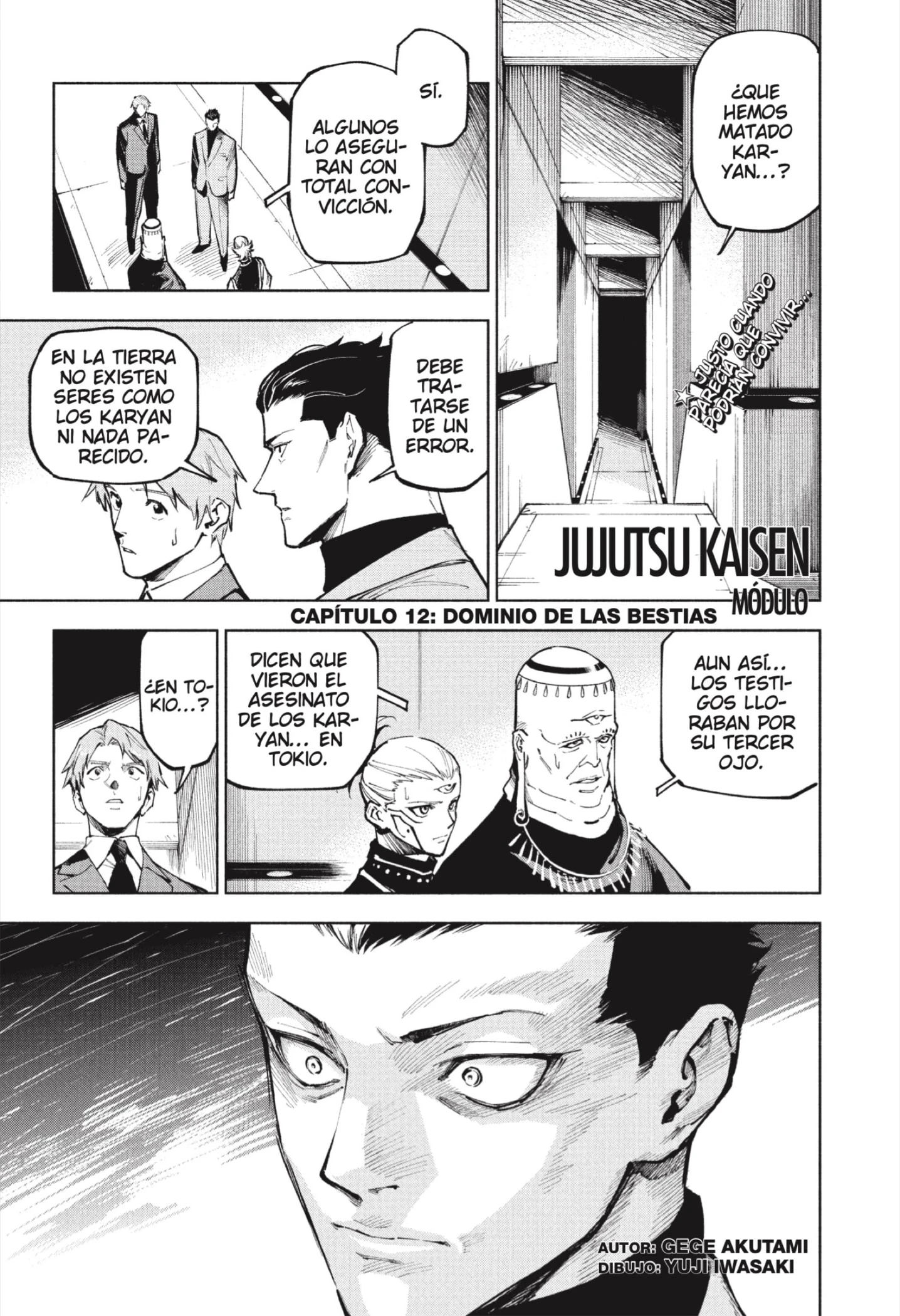Read Jujutsu Kaisen Modulo ES Manga Online