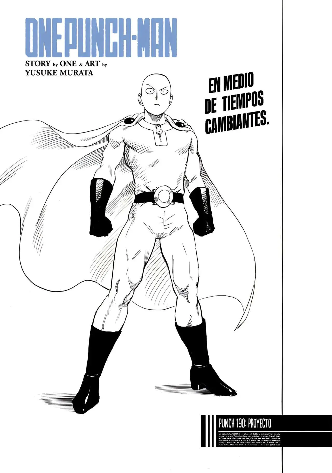 Read One Punch-Man ES Manga Online