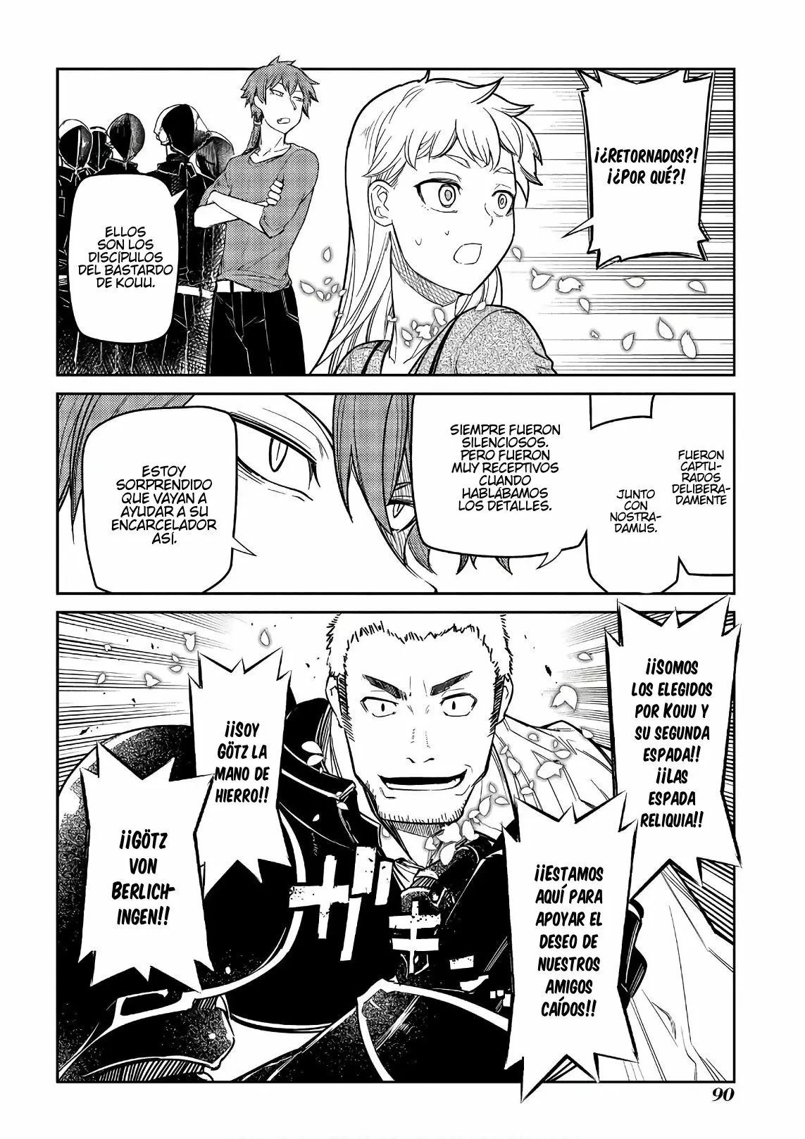 Read Reincarnation no Kaben ES Manga Online