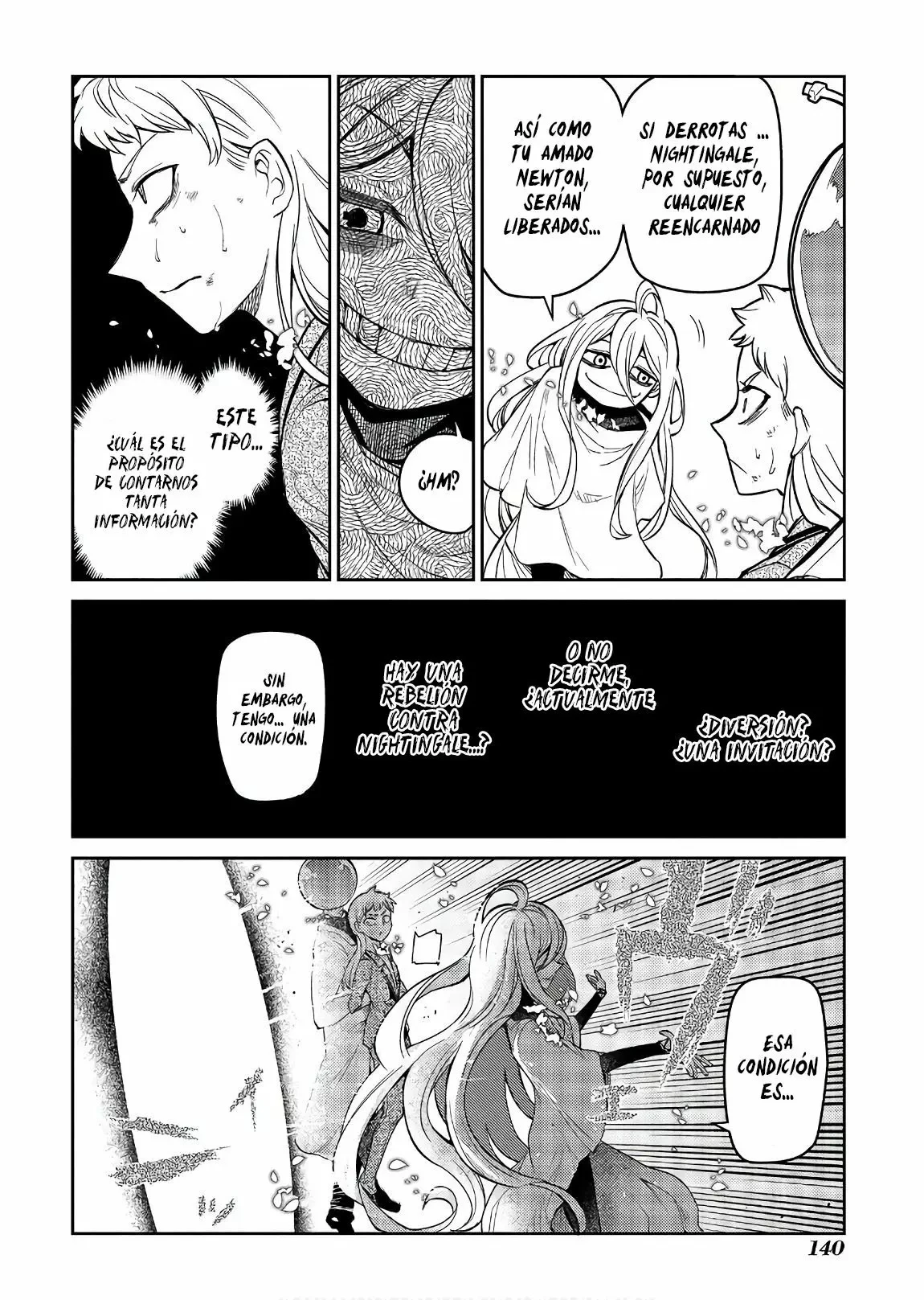Read Reincarnation no Kaben ES Manga Online