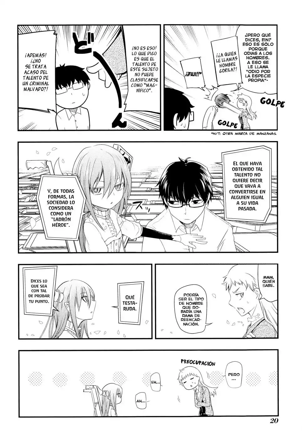 Read Reincarnation no Kaben ES Manga Online