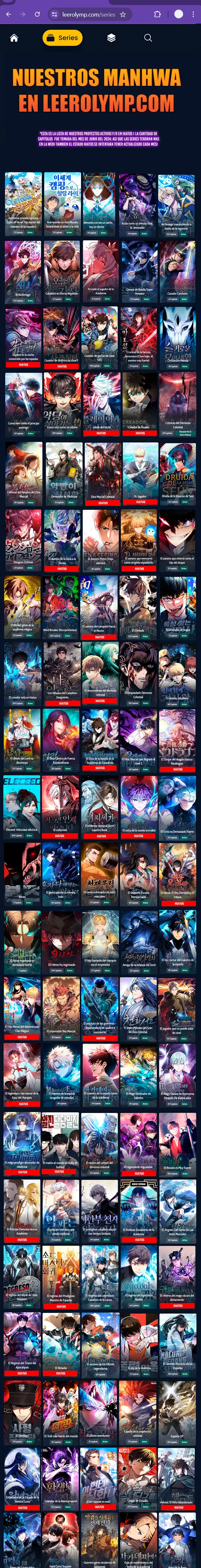 Read Solo Leveling Ragnarok ES Manga Online