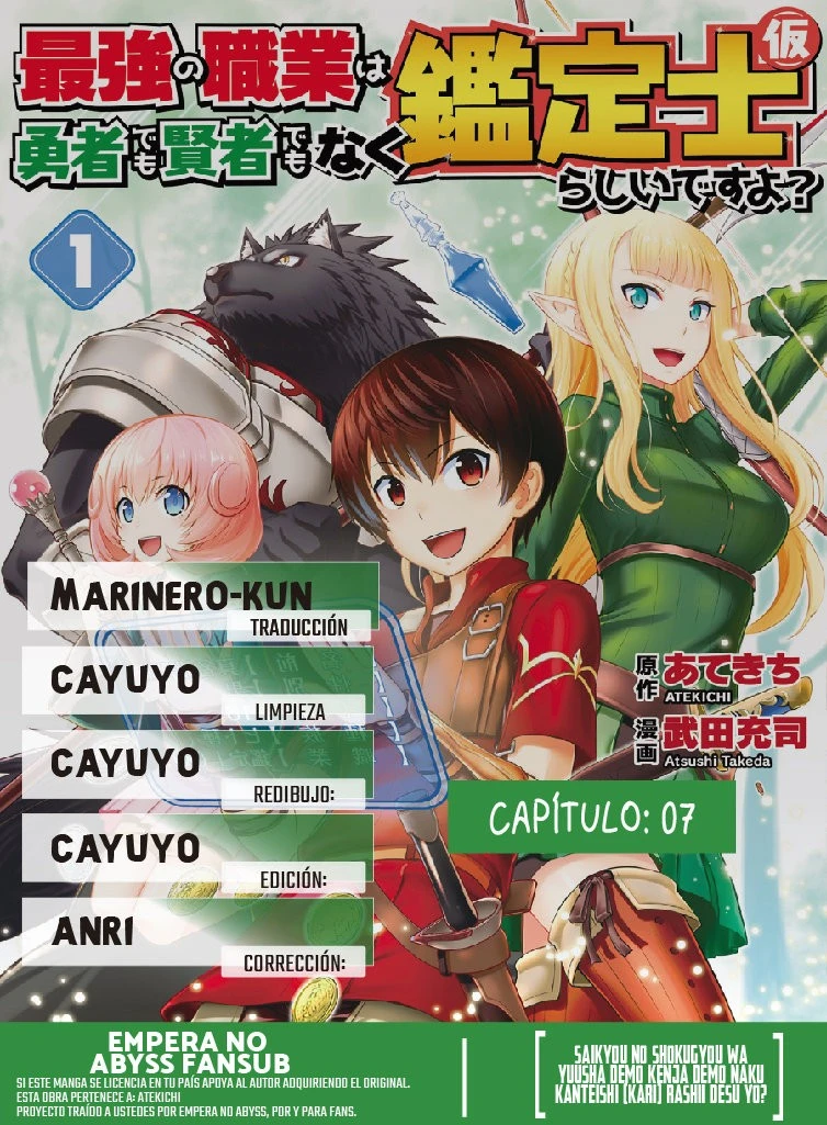 Read The Strongest Job Is Apparently Not a Hero or a Sage, but an Appraiser ES Manga Online