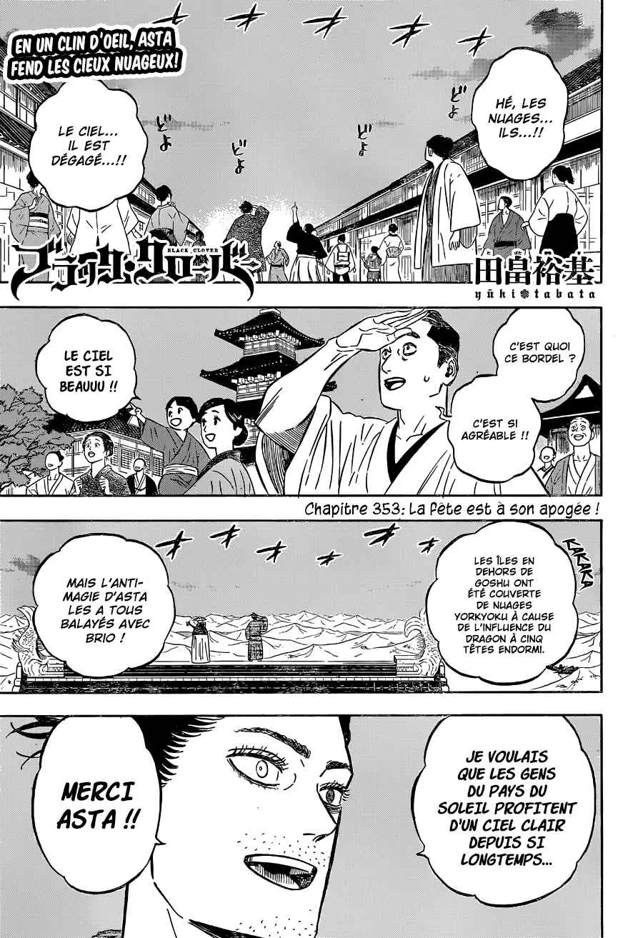 Read Black Clover FR Manga Online