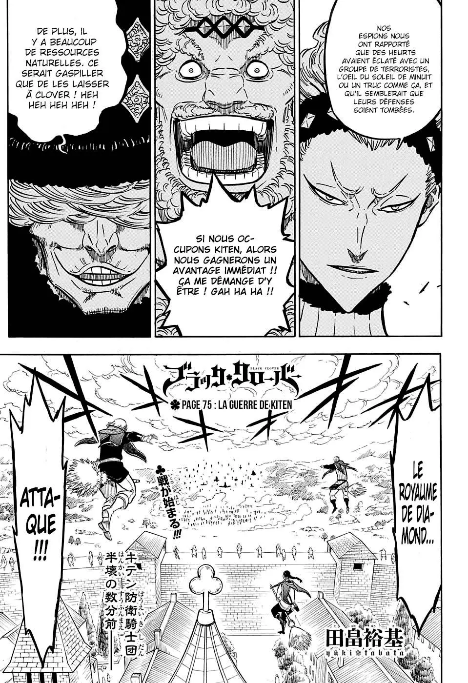 Read Black Clover FR Manga Online