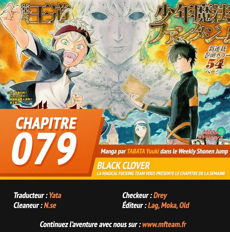 Read Black Clover FR Manga Online
