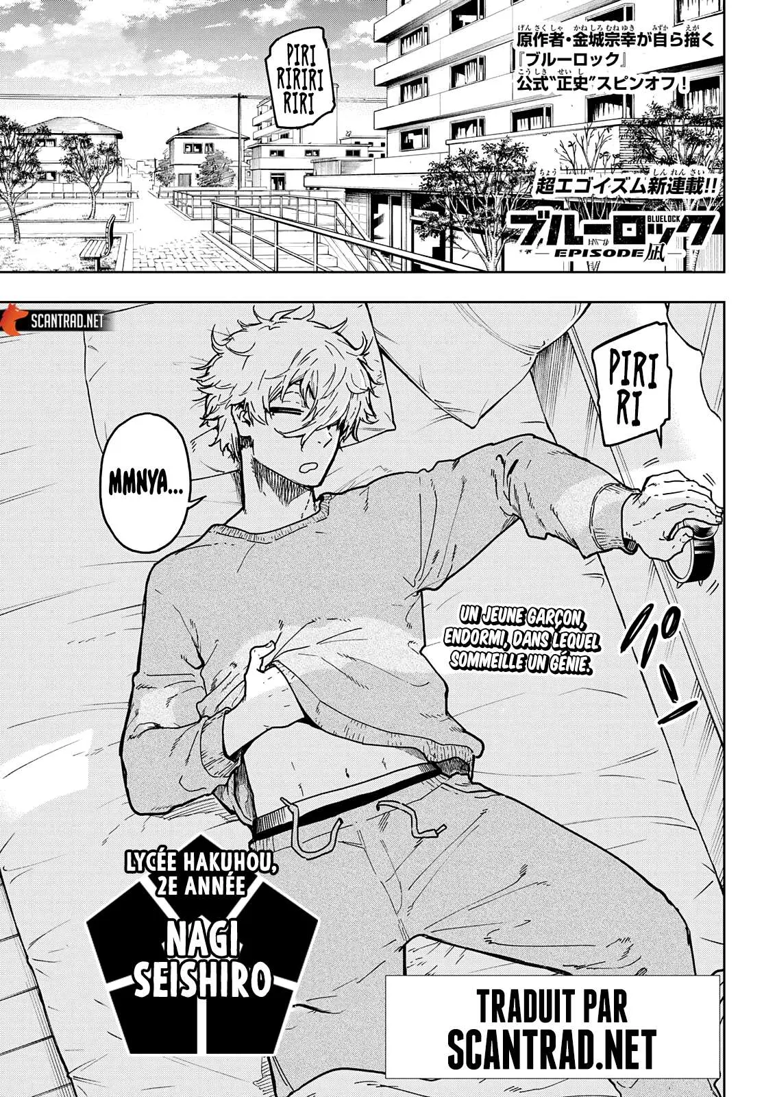 Read Blue Lock Episode Nagi FR Manga Online