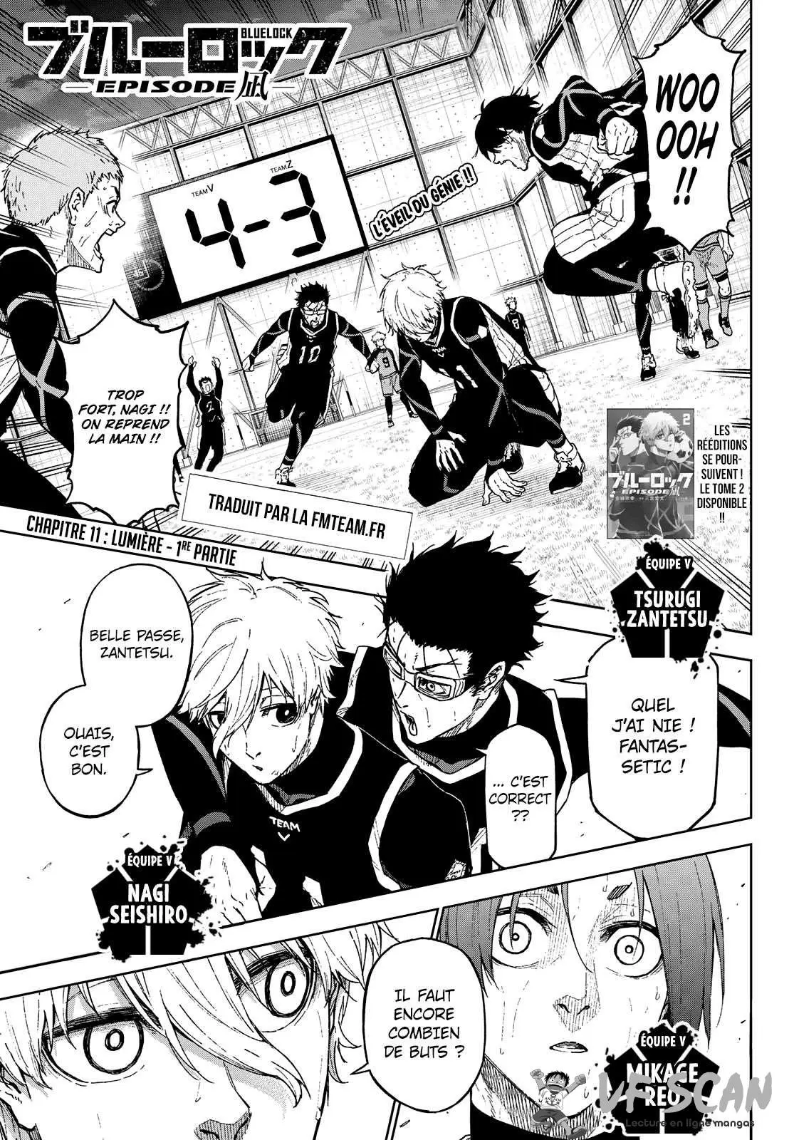 Read Blue Lock Episode Nagi FR Manga Online
