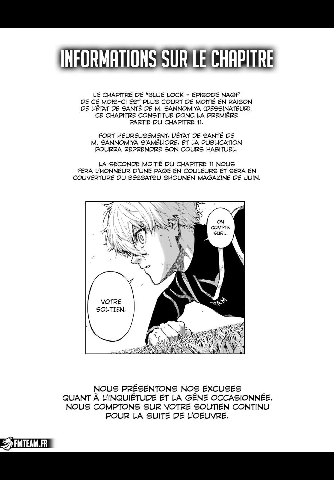 Read Blue Lock Episode Nagi FR Manga Online