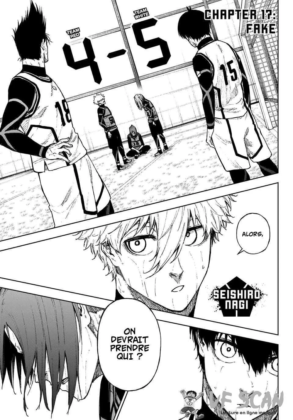 Read Blue Lock Episode Nagi FR Manga Online