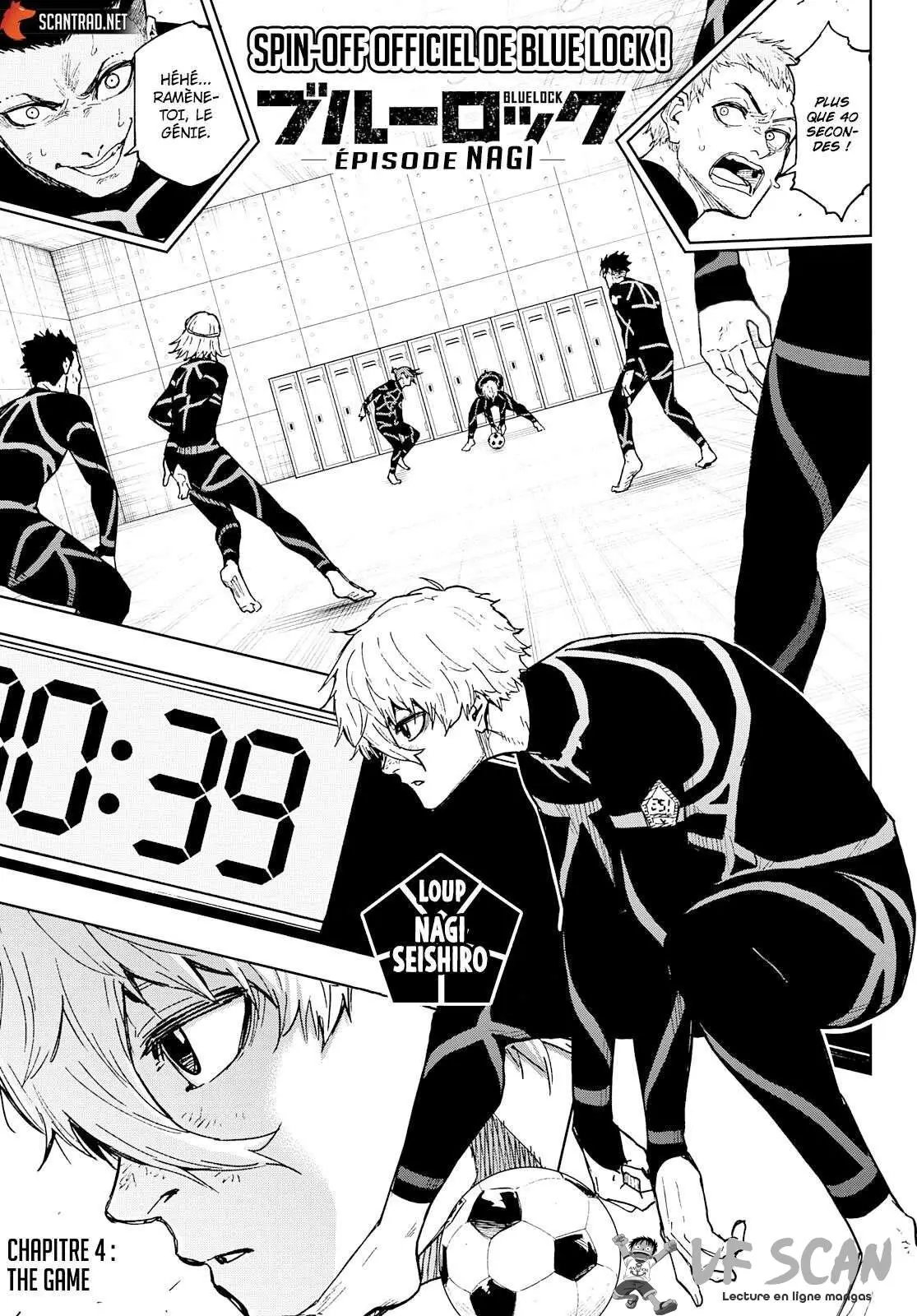 Read Blue Lock Episode Nagi FR Manga Online