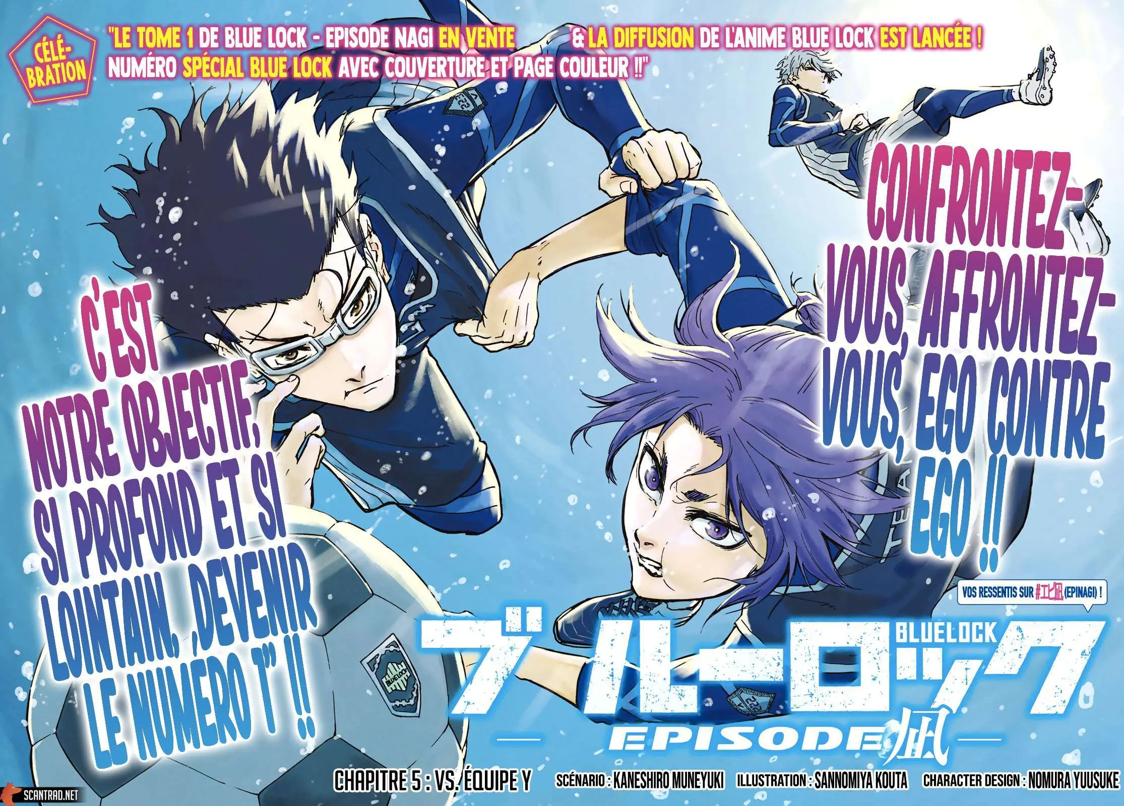 Read Blue Lock Episode Nagi FR Manga Online