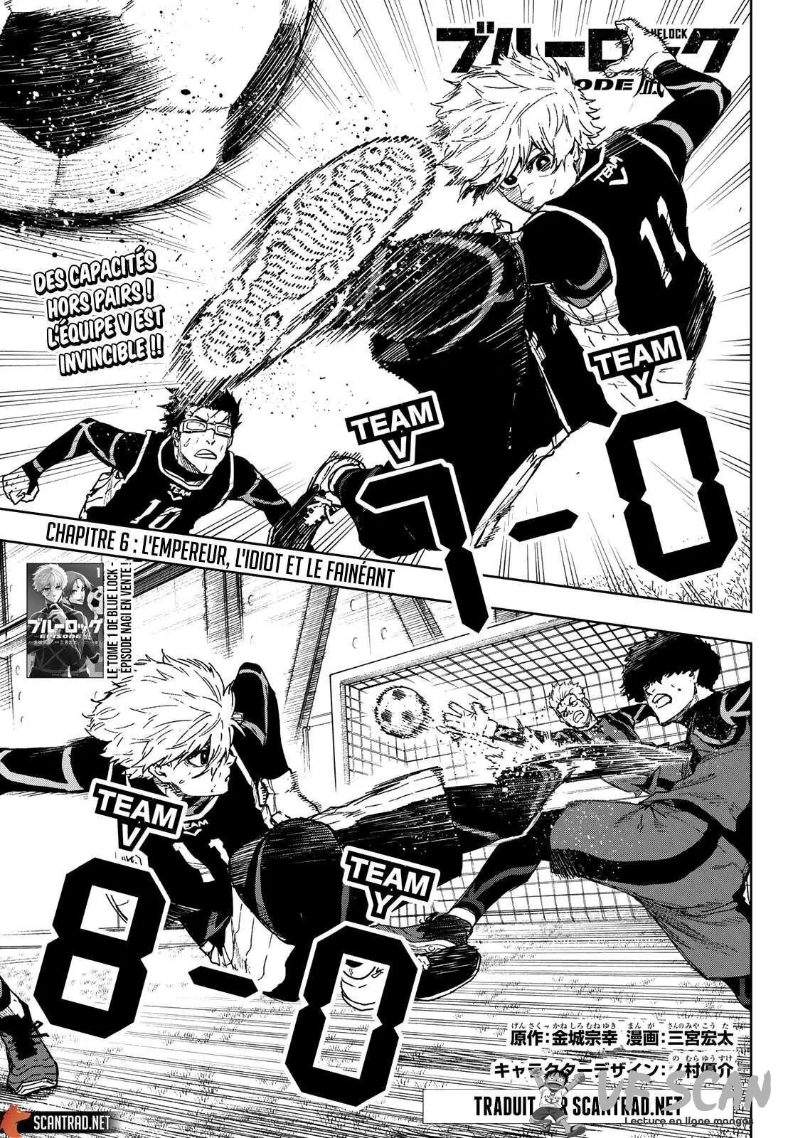 Read Blue Lock Episode Nagi FR Manga Online