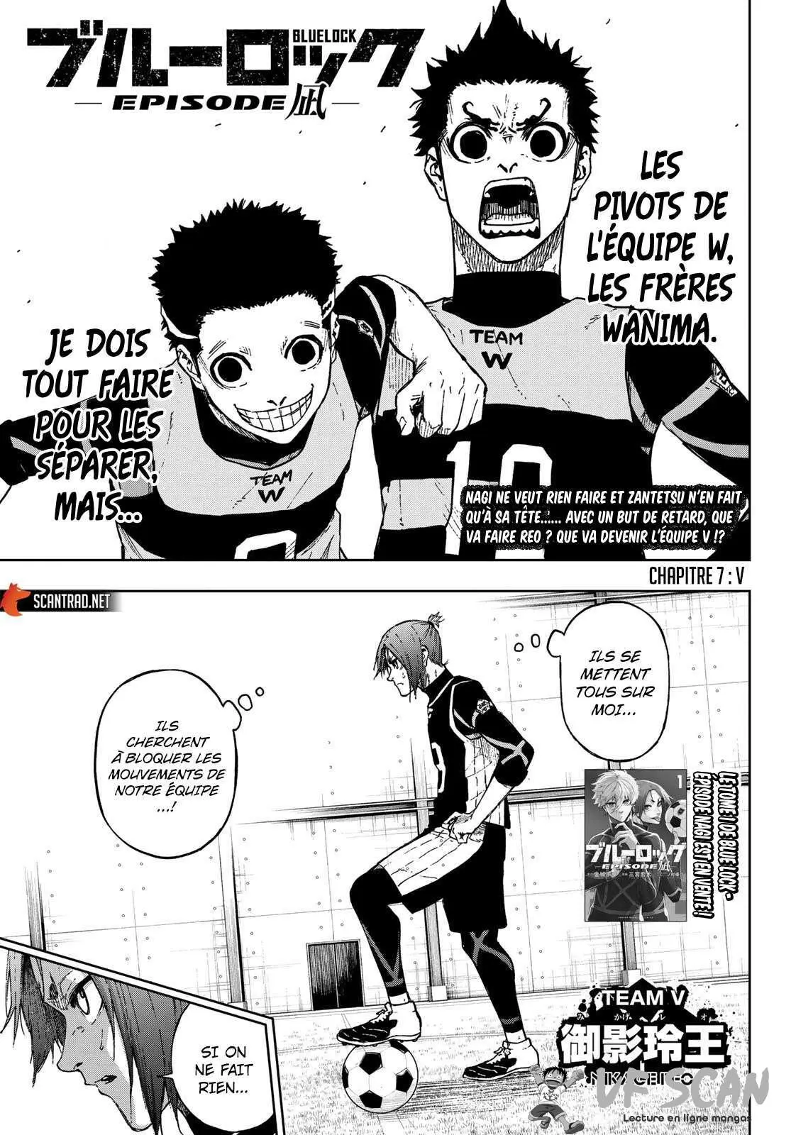 Read Blue Lock Episode Nagi FR Manga Online