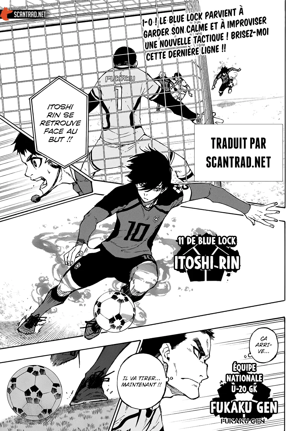 Read Blue Lock FR Manga Online