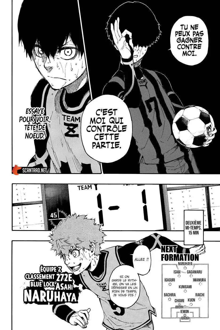 Read Blue Lock FR Manga Online