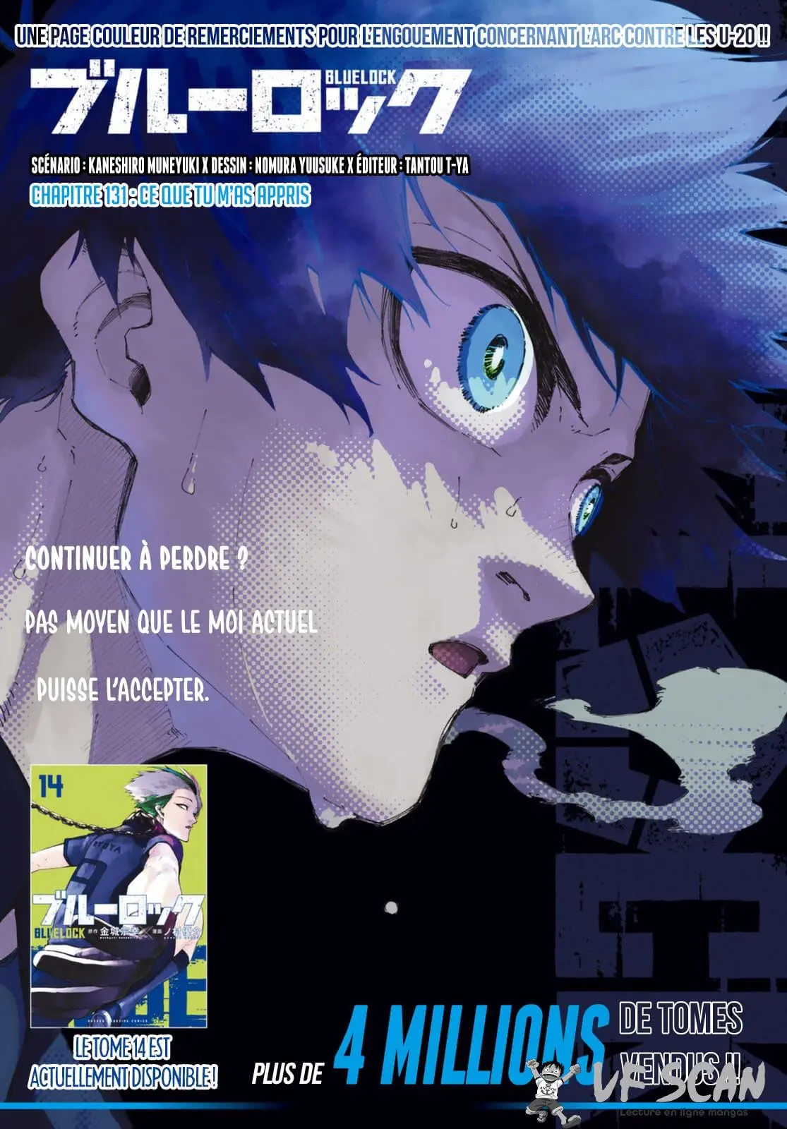 Read Blue Lock FR Manga Online