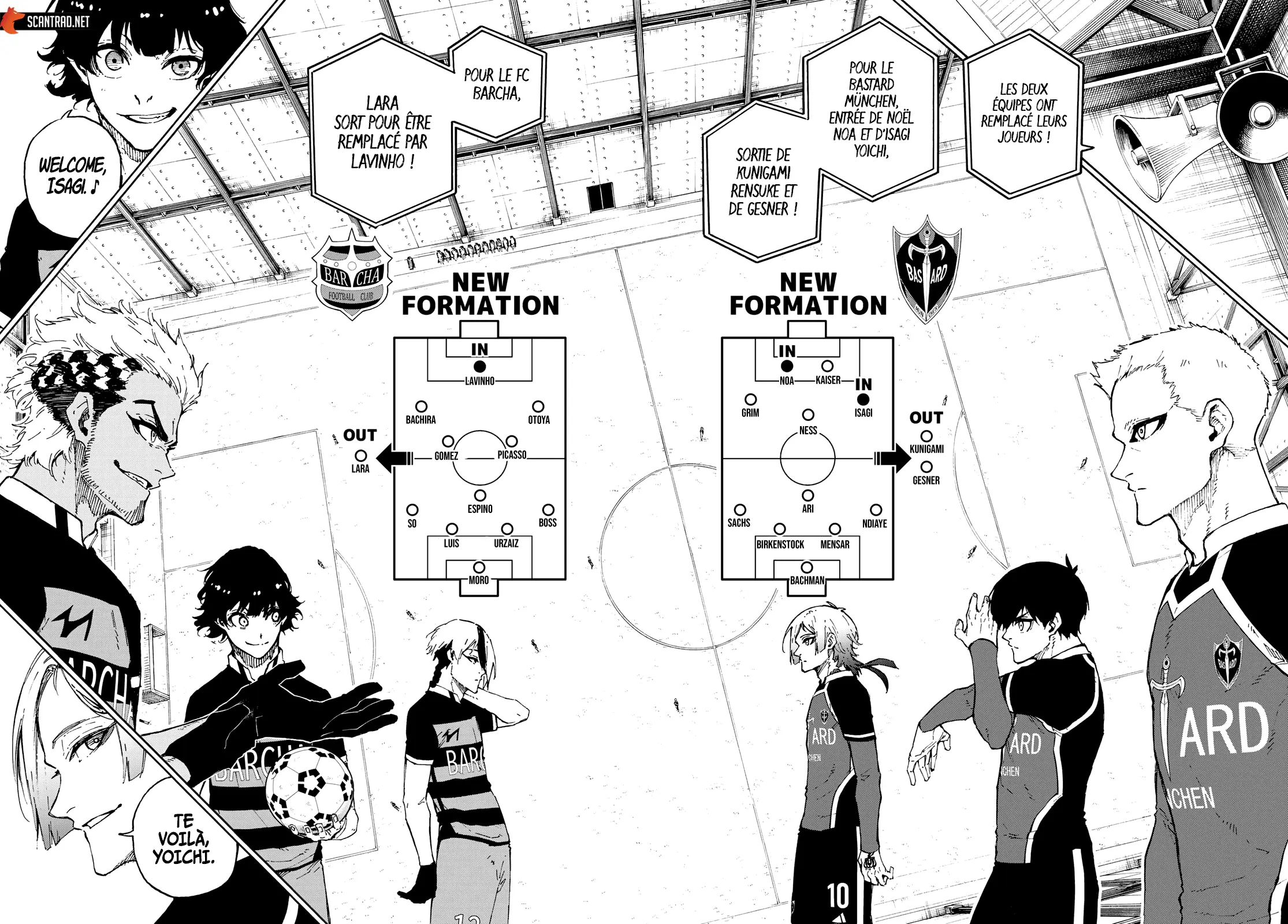 Read Blue Lock FR Manga Online