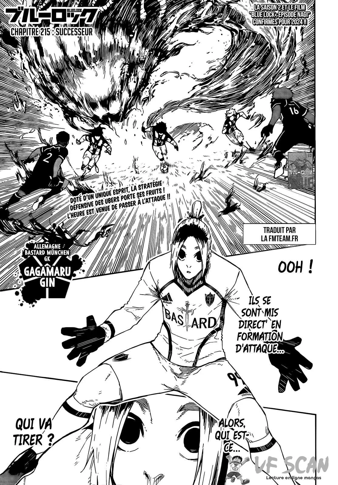 Read Blue Lock FR Manga Online