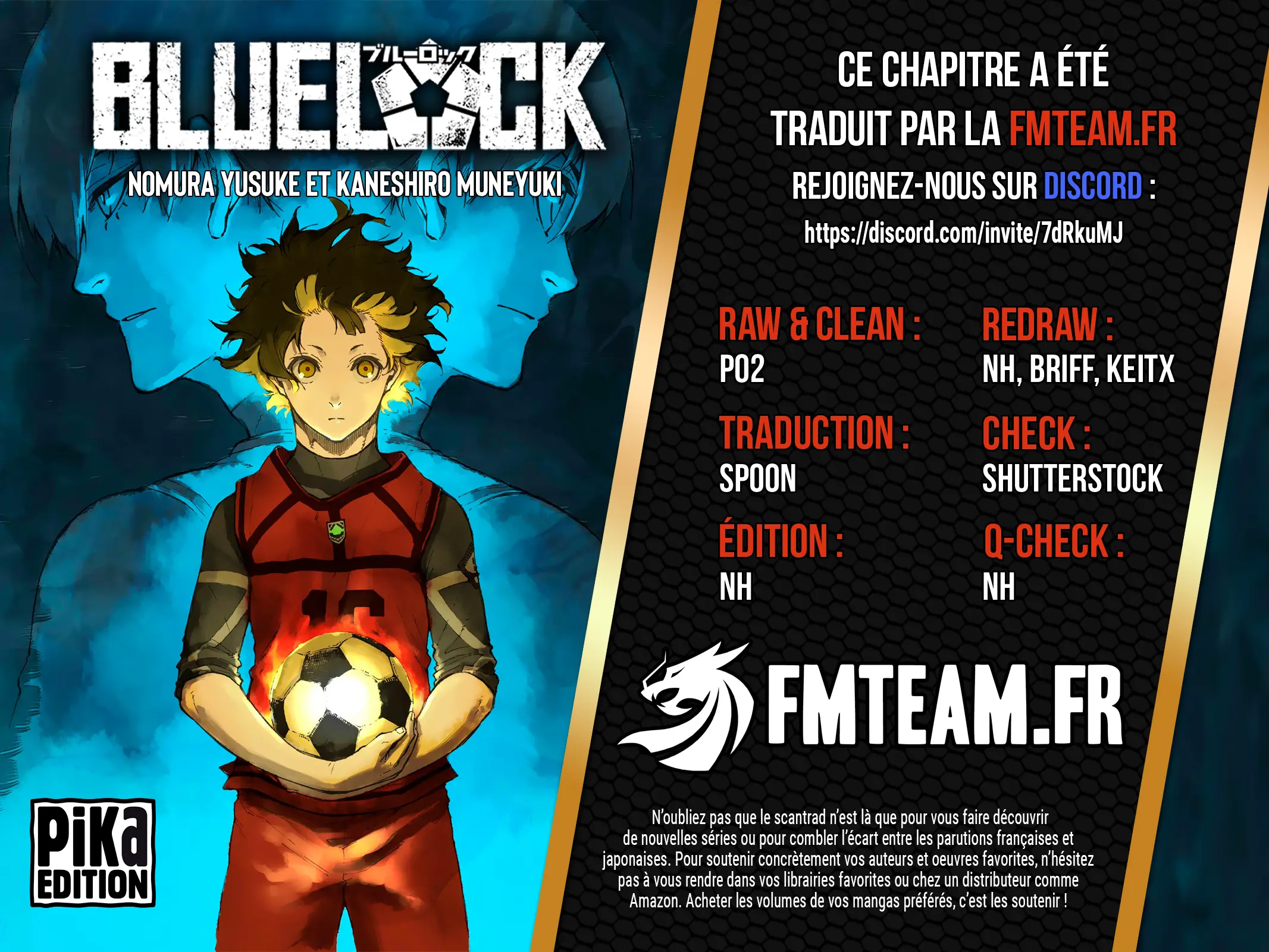 Read Blue Lock FR Manga Online