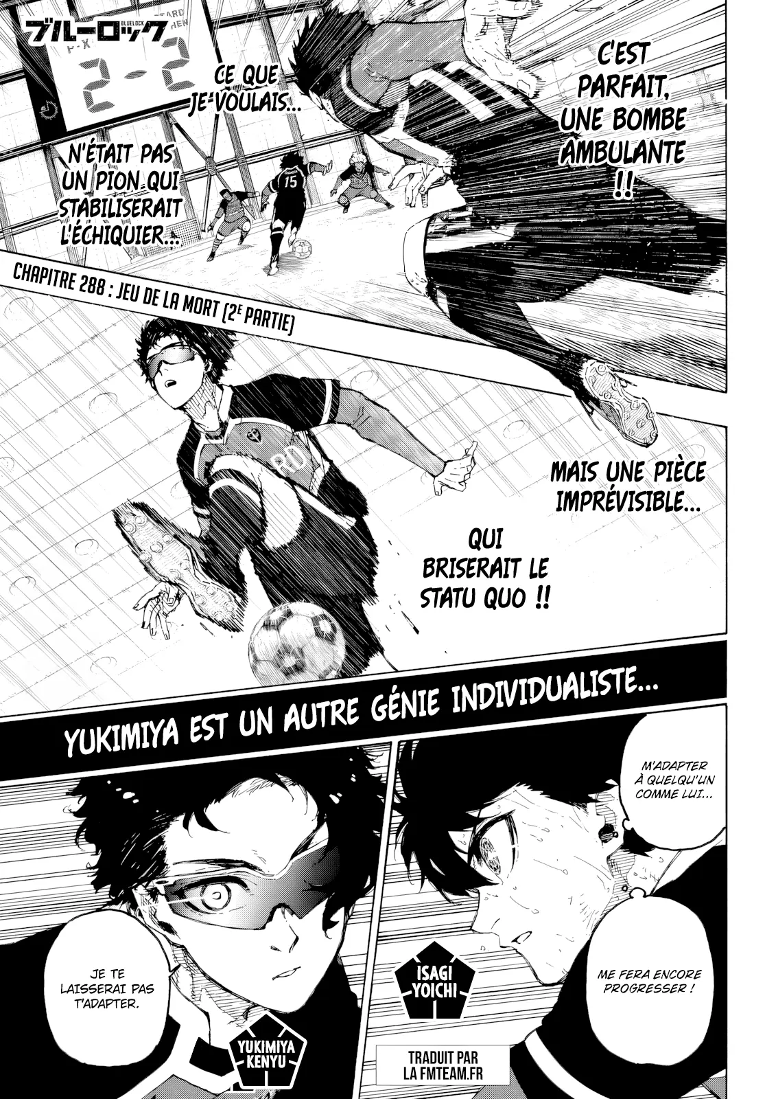 Read Blue Lock FR Manga Online