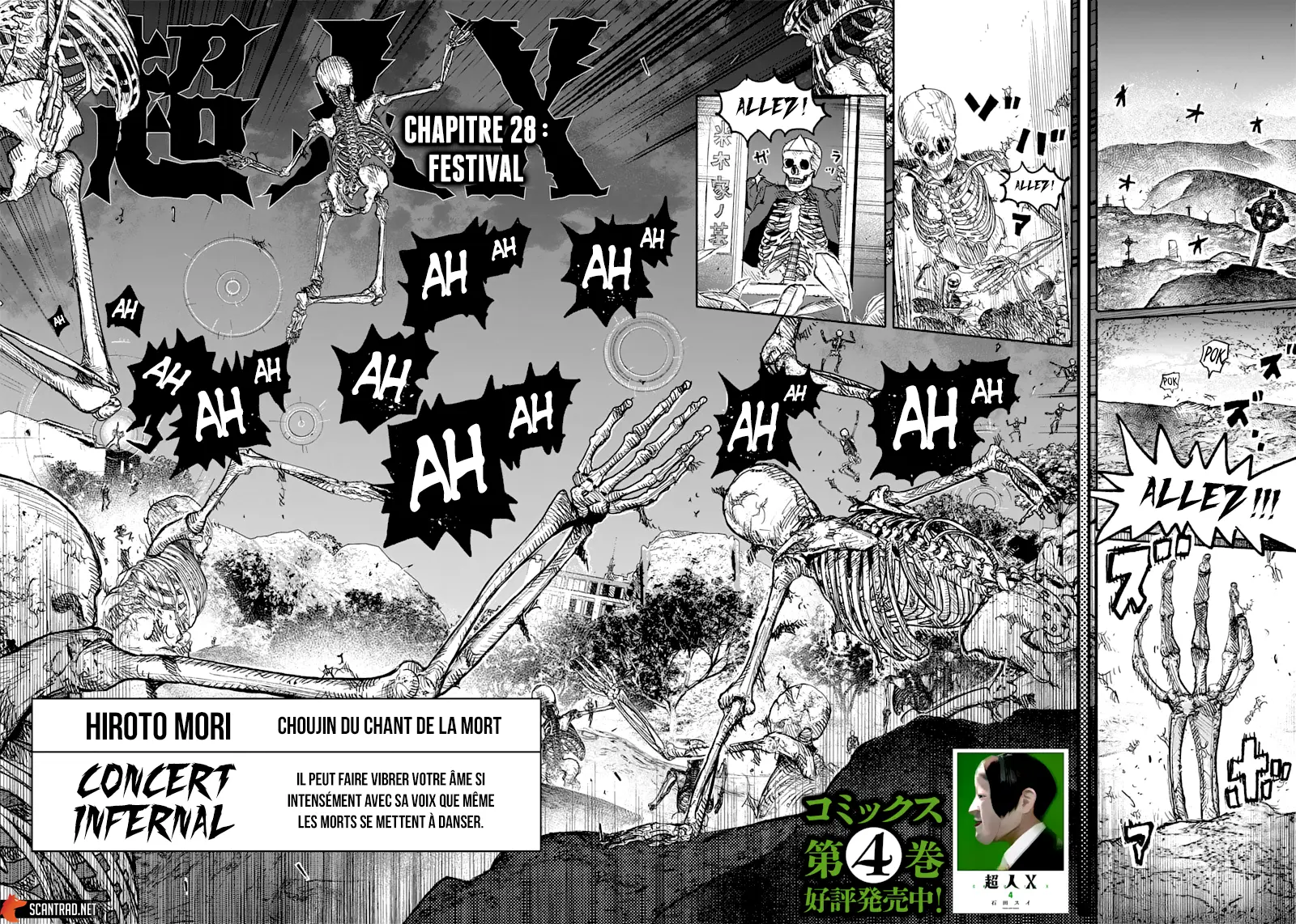 Read Choujin X FR Manga Online