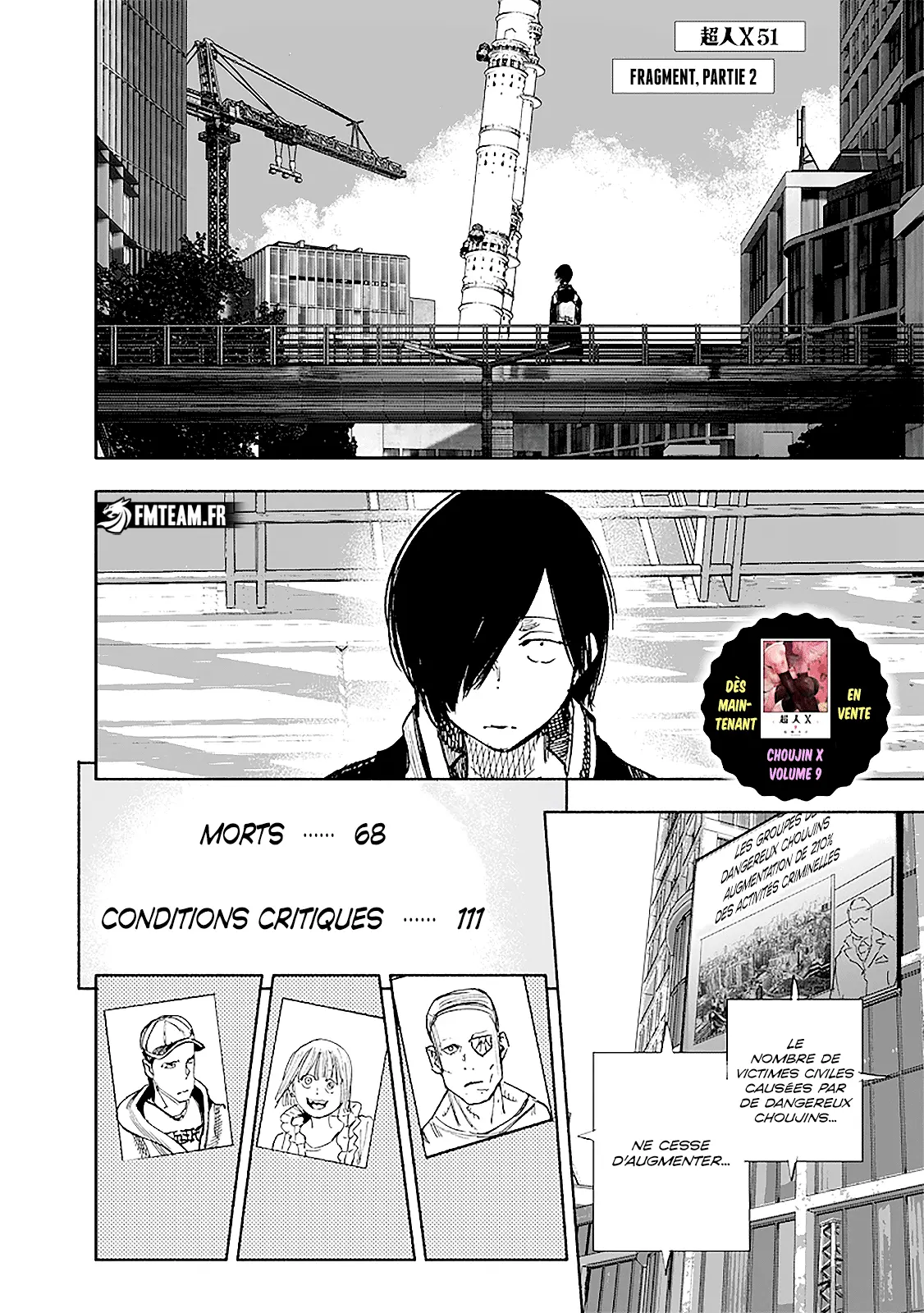 Read Choujin X FR Manga Online