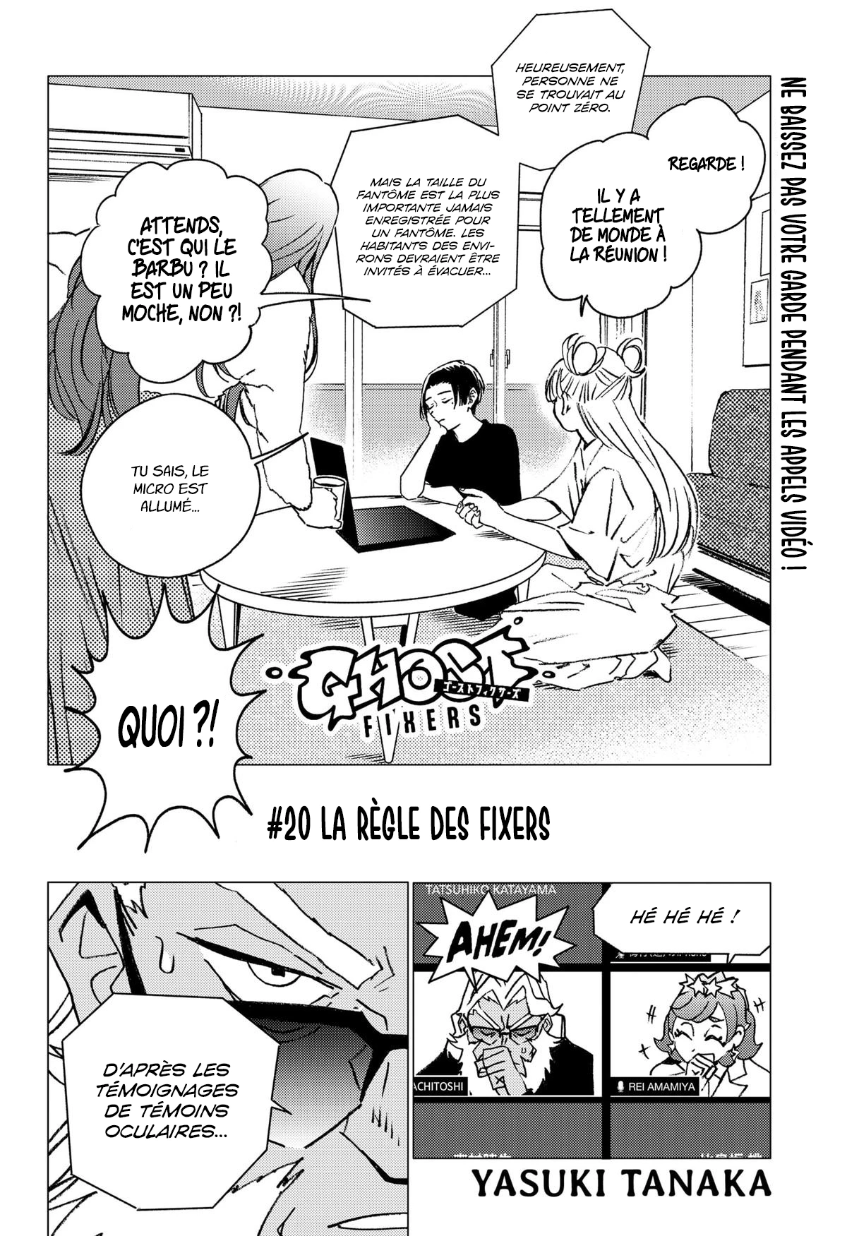 Read Ghost Fixers FR Manga Online