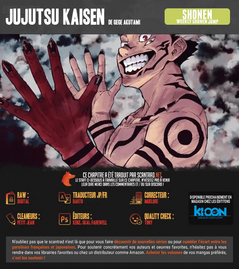 Read Jujutsu Kaisen FR Manga Online