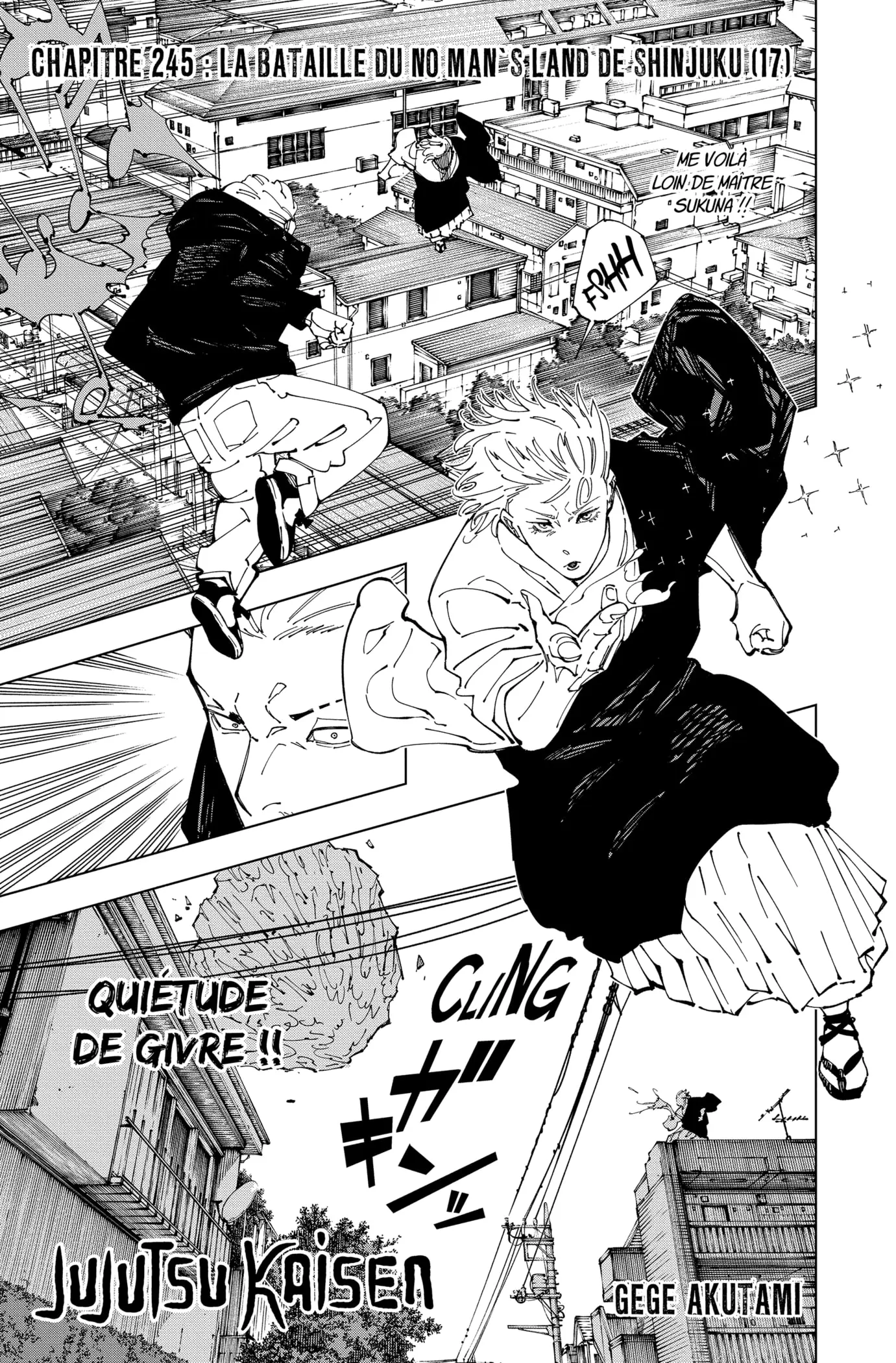 Read Jujutsu Kaisen FR Manga Online