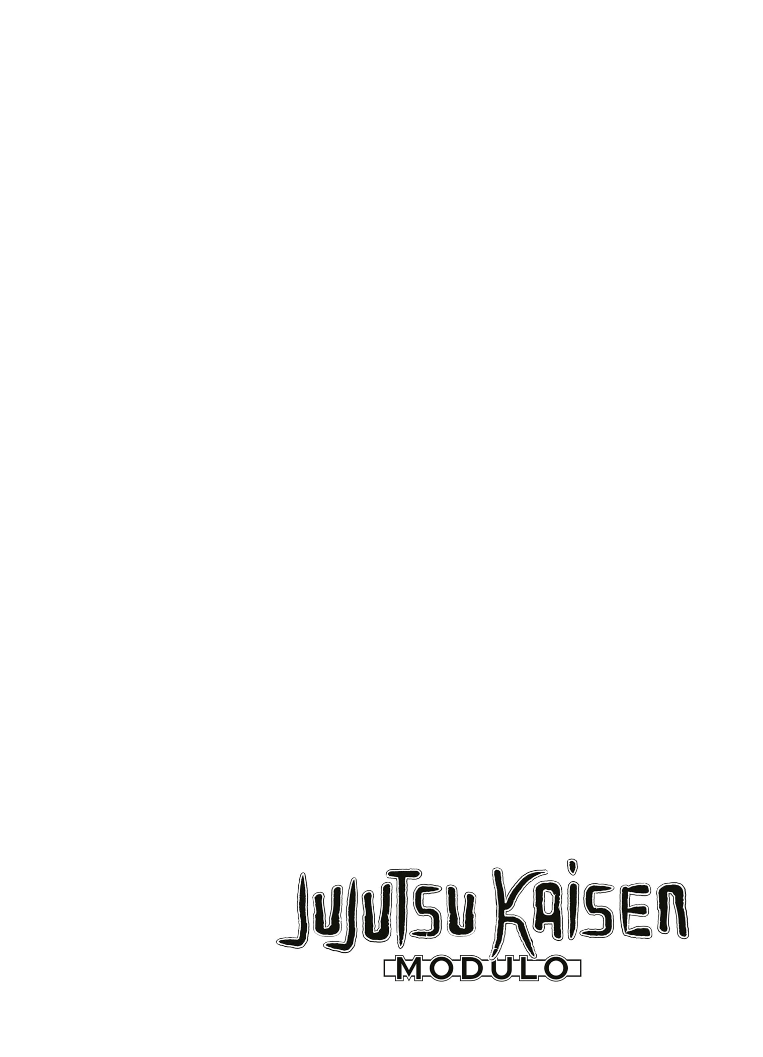 Read Jujutsu Kaisen Modulo FR Manga Online