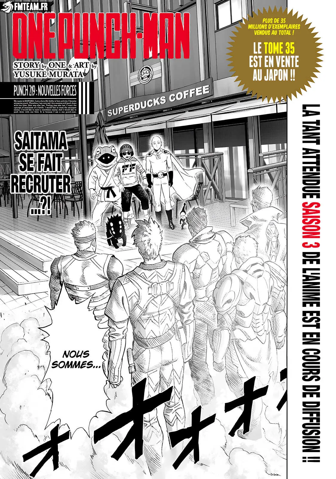 Read One Punch Man FR Manga Online