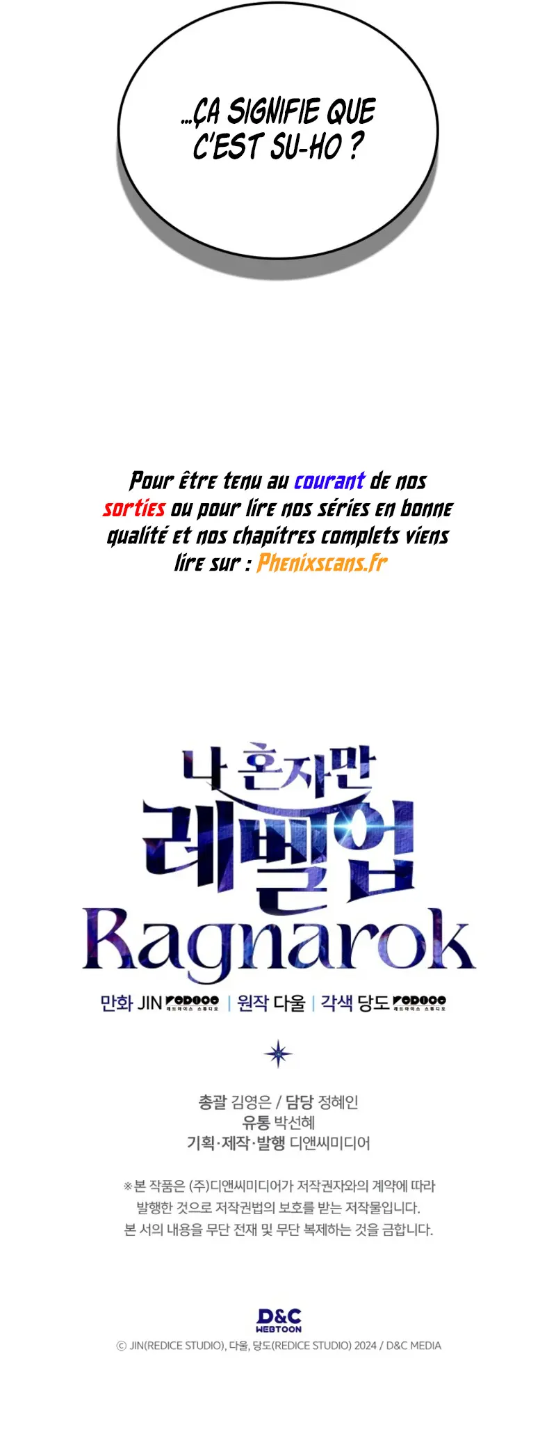 Read Solo Leveling Ragnarok FR Manga Online