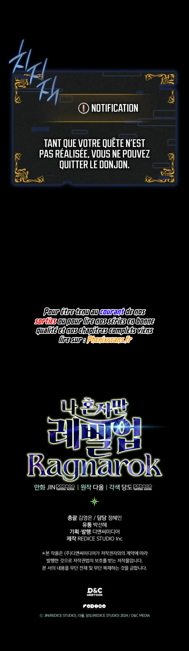 Read Solo Leveling Ragnarok FR Manga Online
