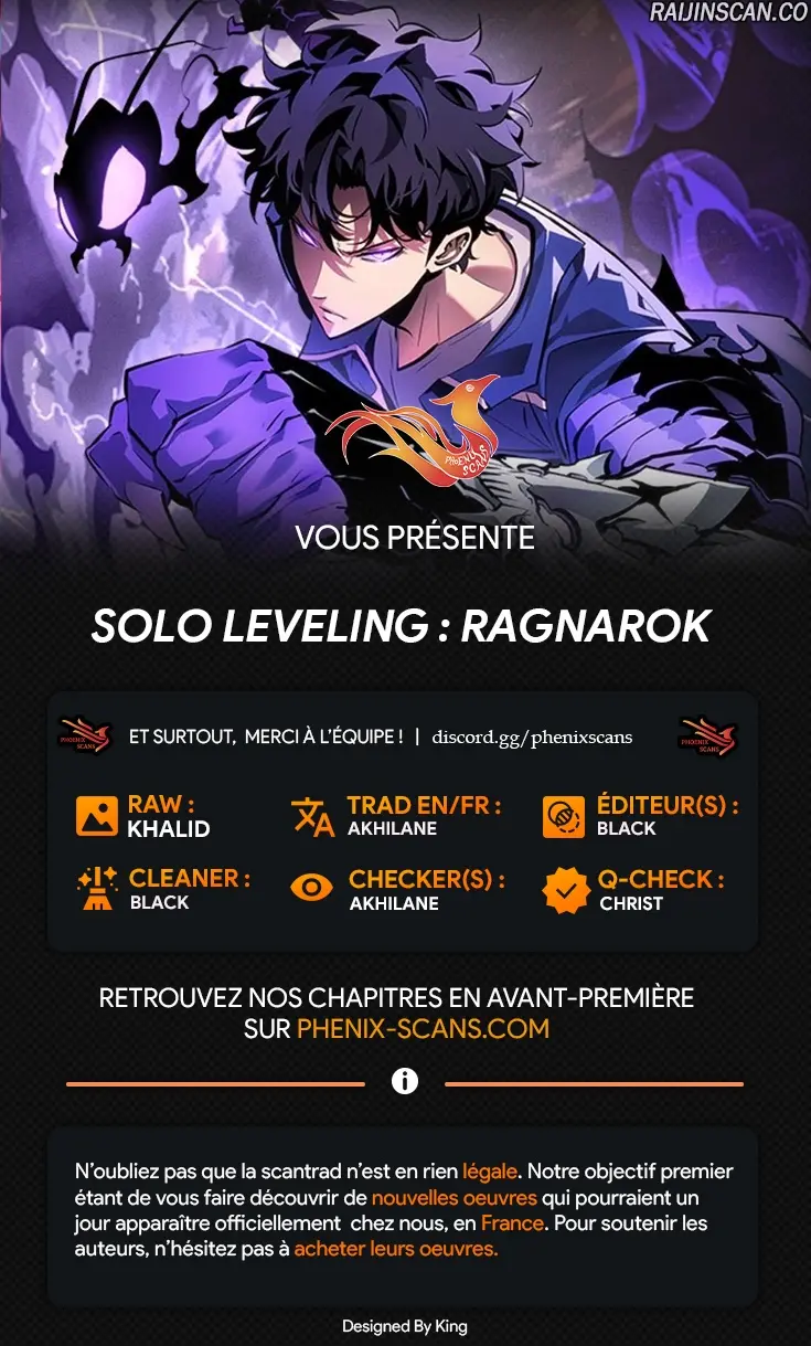 Read Solo Leveling Ragnarok FR Manga Online