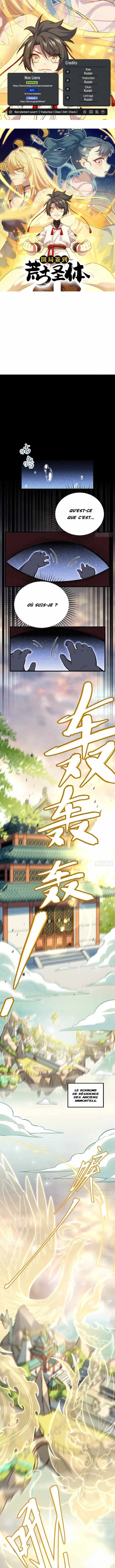 Read Start by Signing in and Obtaining the Ancient Divine Body FR Manga Online