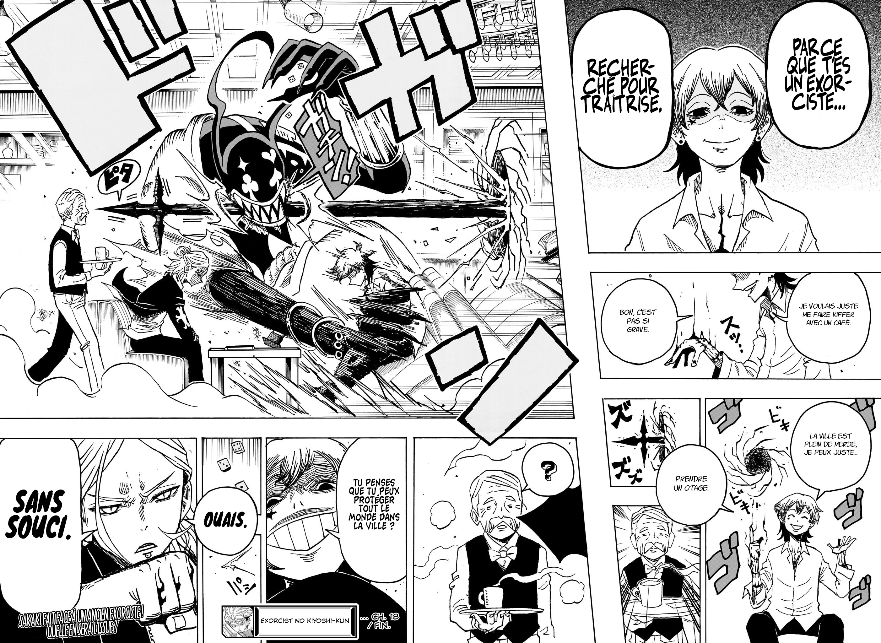 Read Ultimate Exorcist Kiyoshi FR Manga Online