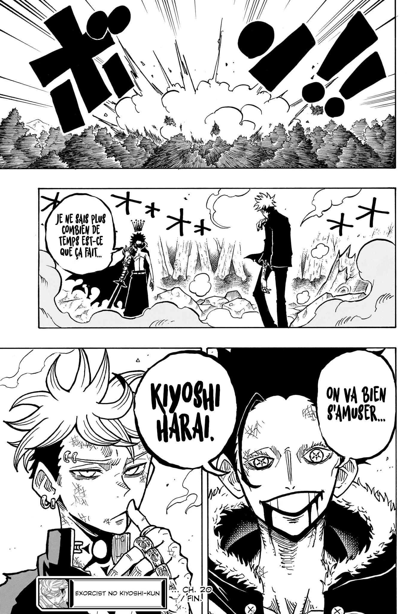 Read Ultimate Exorcist Kiyoshi FR Manga Online