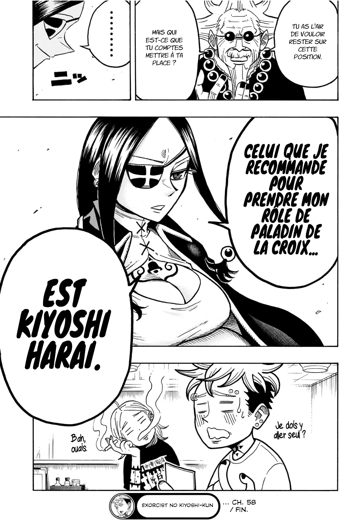 Read Ultimate Exorcist Kiyoshi FR Manga Online