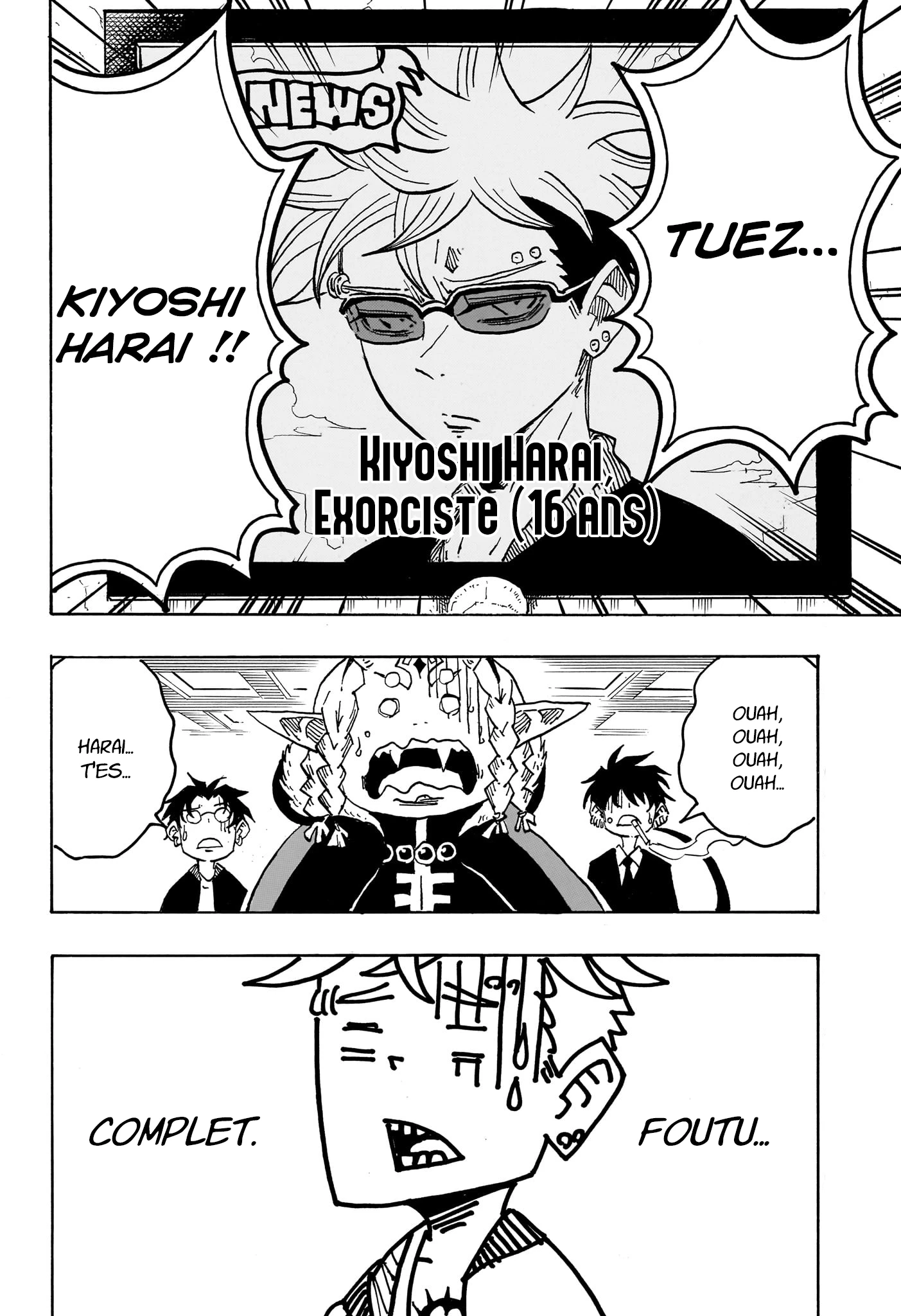 Read Ultimate Exorcist Kiyoshi FR Manga Online