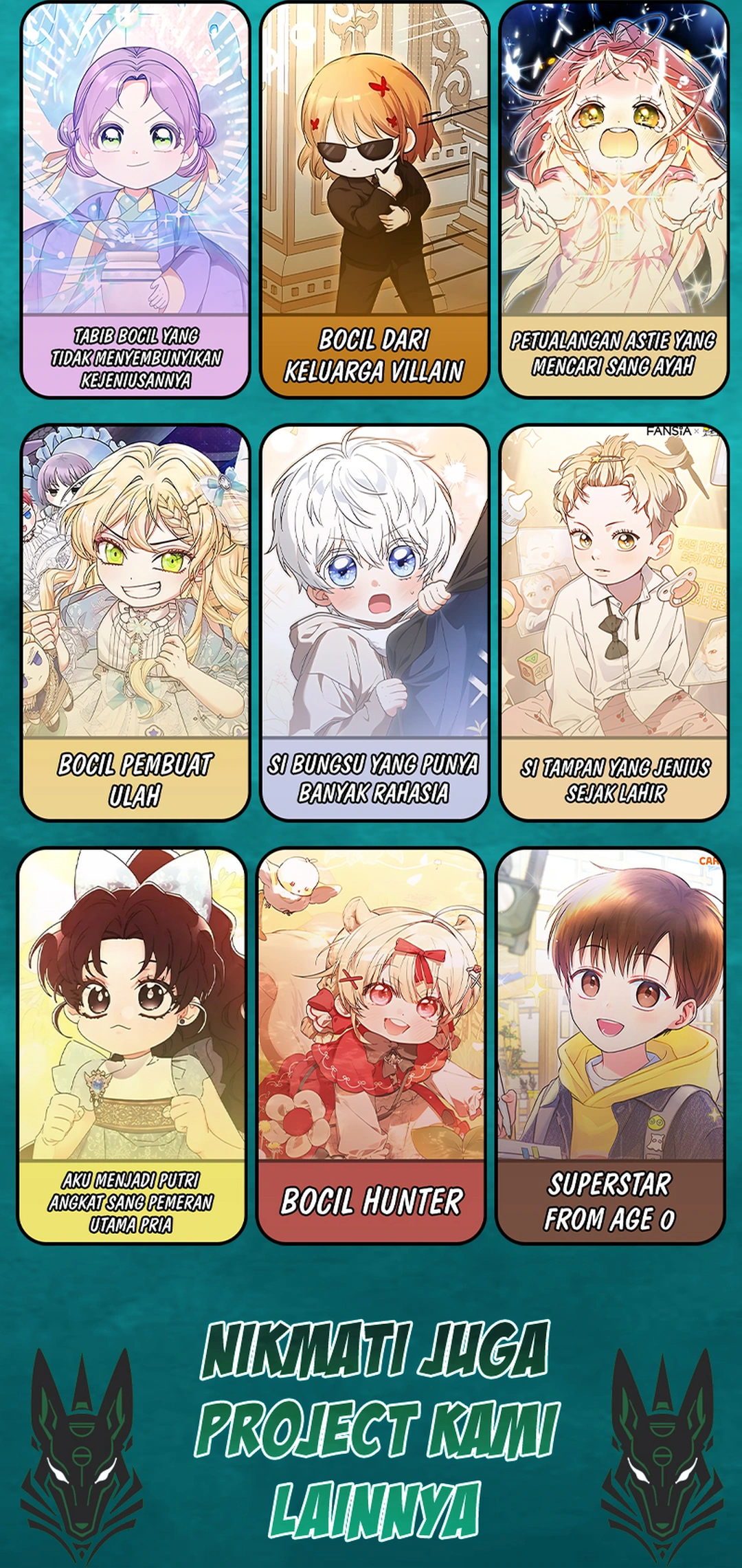 Read Aku Adalah Mata-Mata Berusia 5 tahun Yang Menculik Seorang Penjahat ID Manga Online