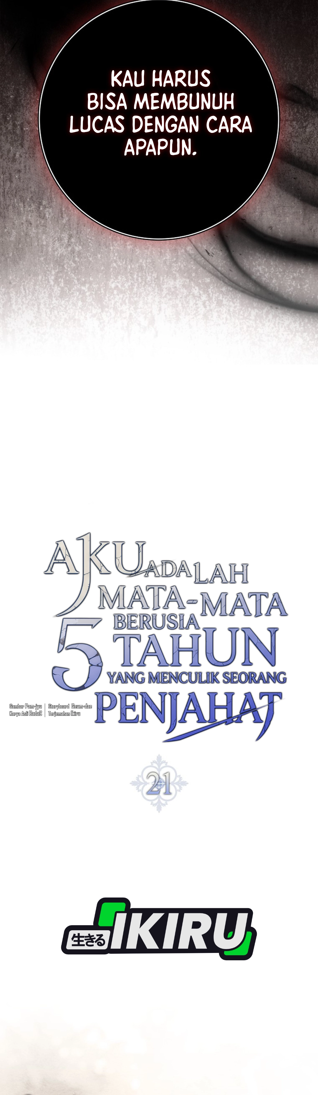 Read Aku Adalah Mata-Mata Berusia 5 tahun Yang Menculik Seorang Penjahat ID Manga Online