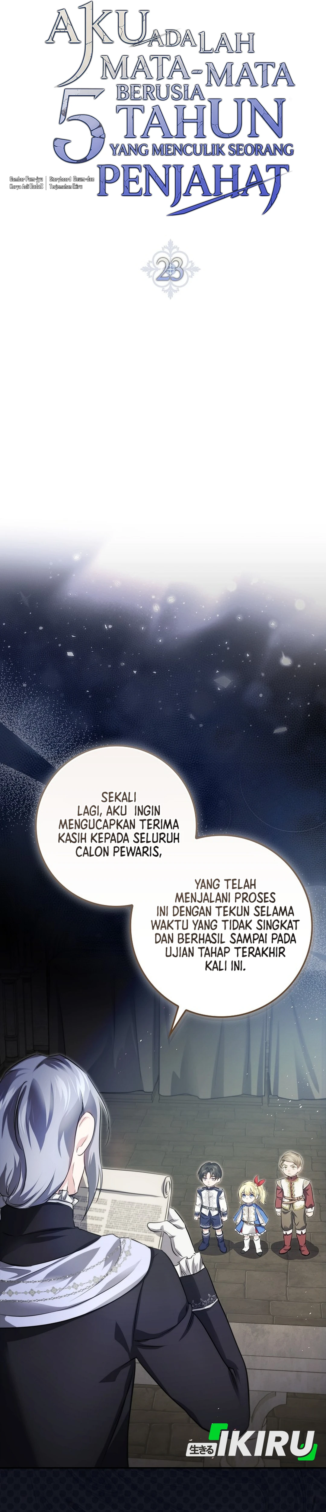 Read Aku Adalah Mata-Mata Berusia 5 tahun Yang Menculik Seorang Penjahat ID Manga Online