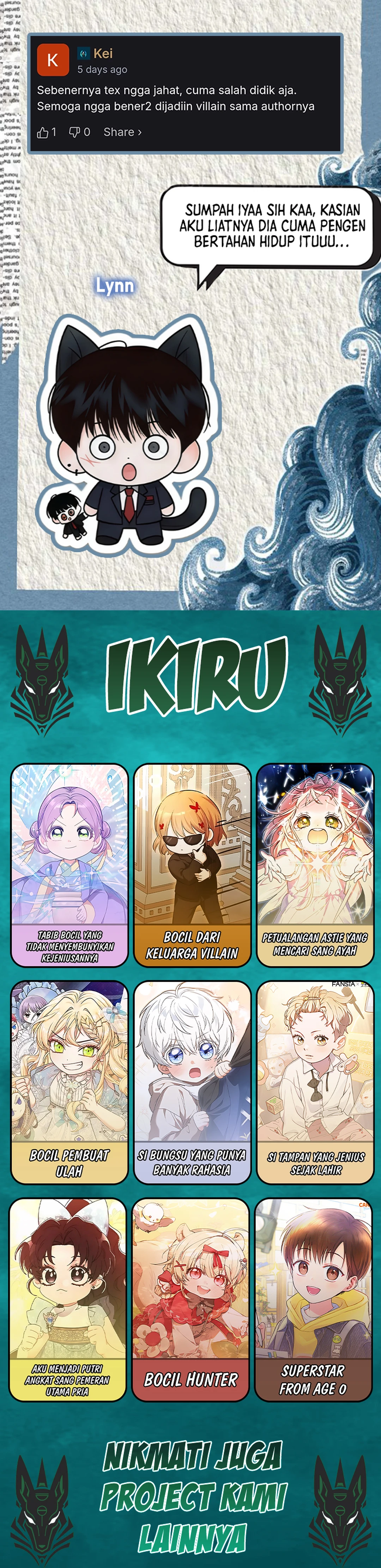 Read Aku Adalah Mata-Mata Berusia 5 tahun Yang Menculik Seorang Penjahat ID Manga Online