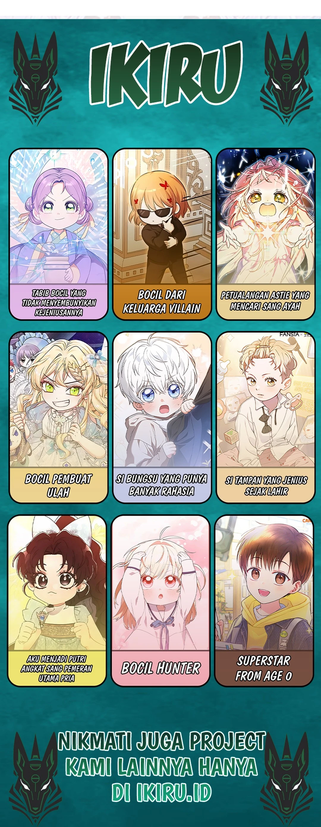 Read Aku Adalah Mata-Mata Berusia 5 tahun Yang Menculik Seorang Penjahat ID Manga Online