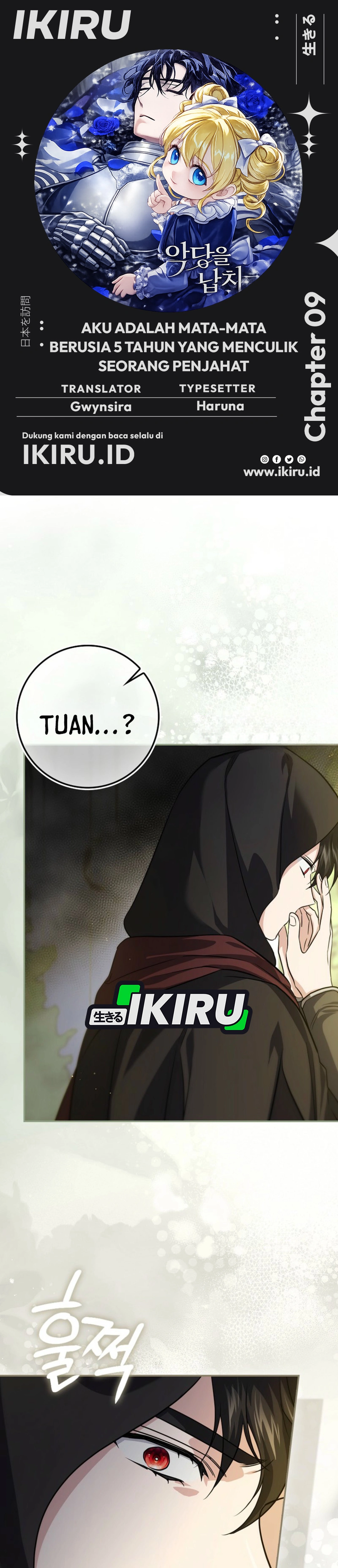 Read Aku Adalah Mata-Mata Berusia 5 tahun Yang Menculik Seorang Penjahat ID Manga Online