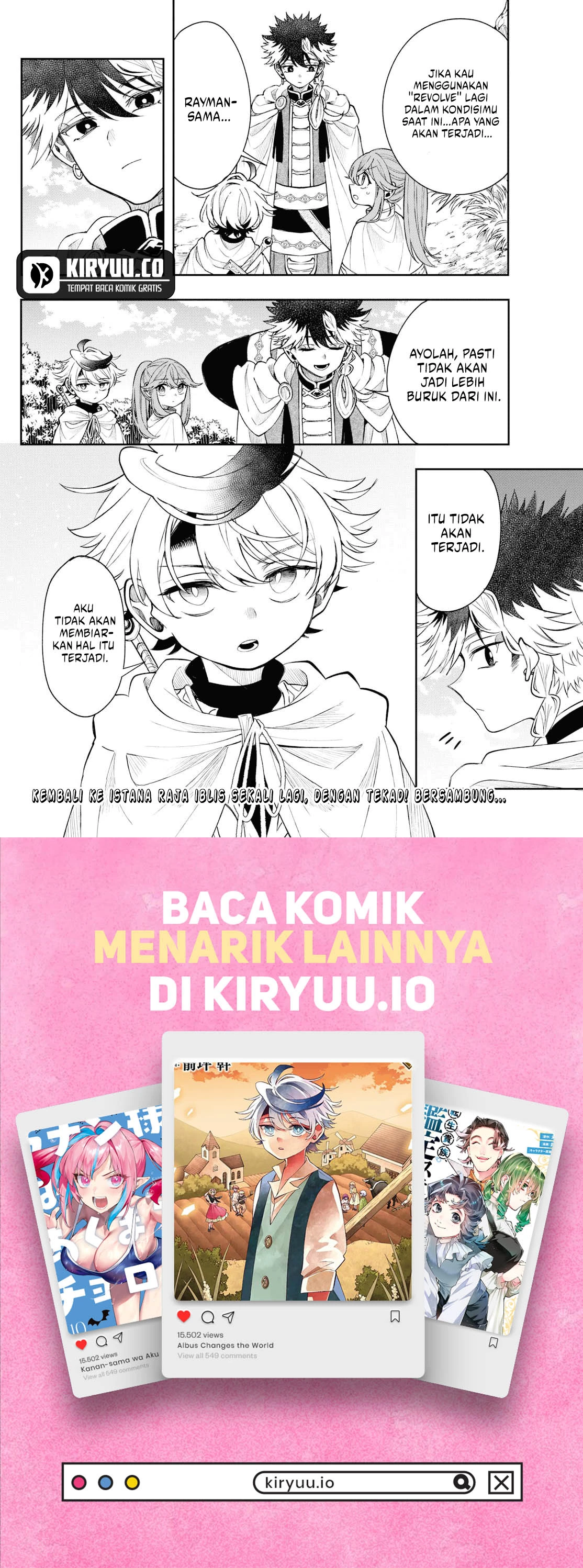Read Albus Changes the World ID Manga Online