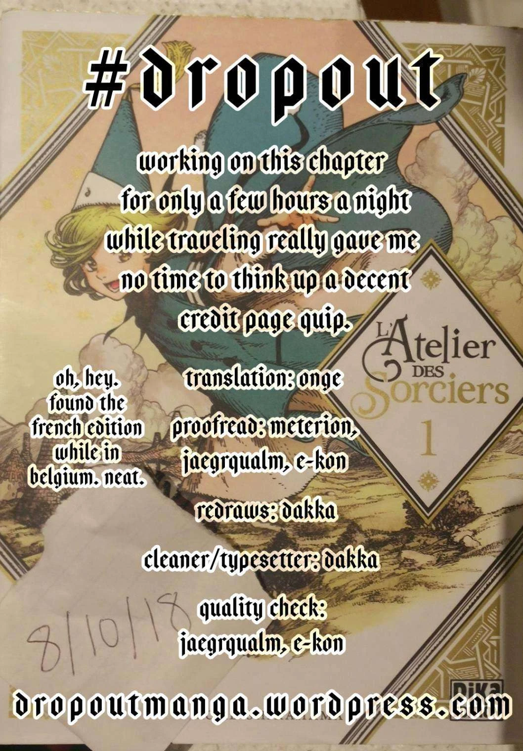 Read Atelier of Witch Hat ID Manga Online